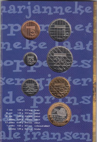 Beschrijving: 8,90 Gulden ORIGIN.COINFAIRSET(8)FRANCE OCCUPATION